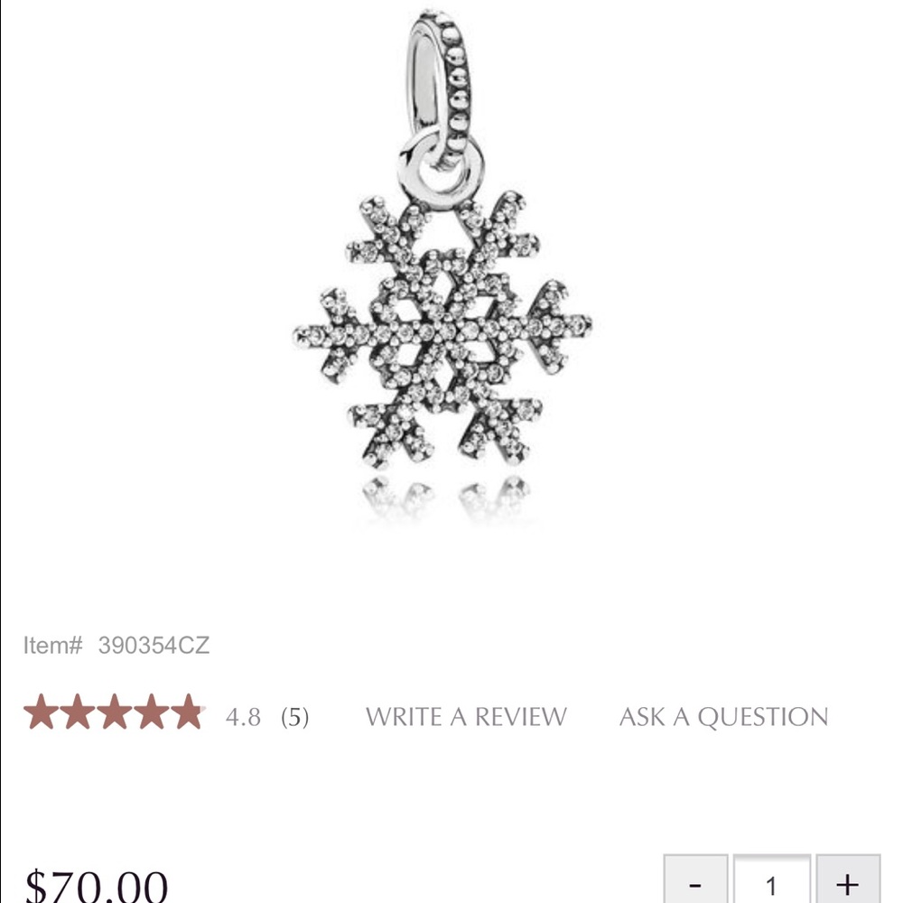 Pandora charm