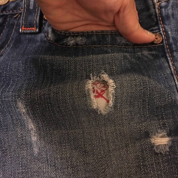 True Religion Jeans BOBBY size 28 distressed - Picture 6 of 8