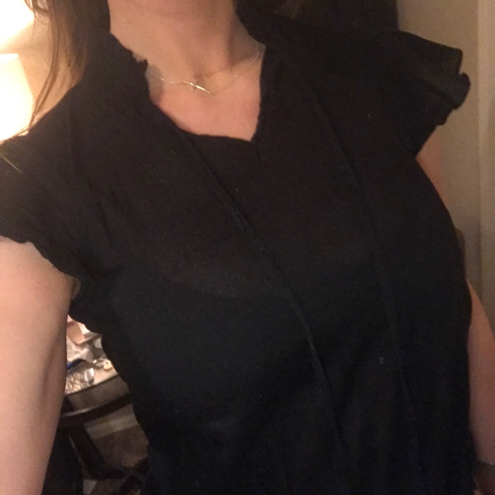 Cotton cap sleeve top