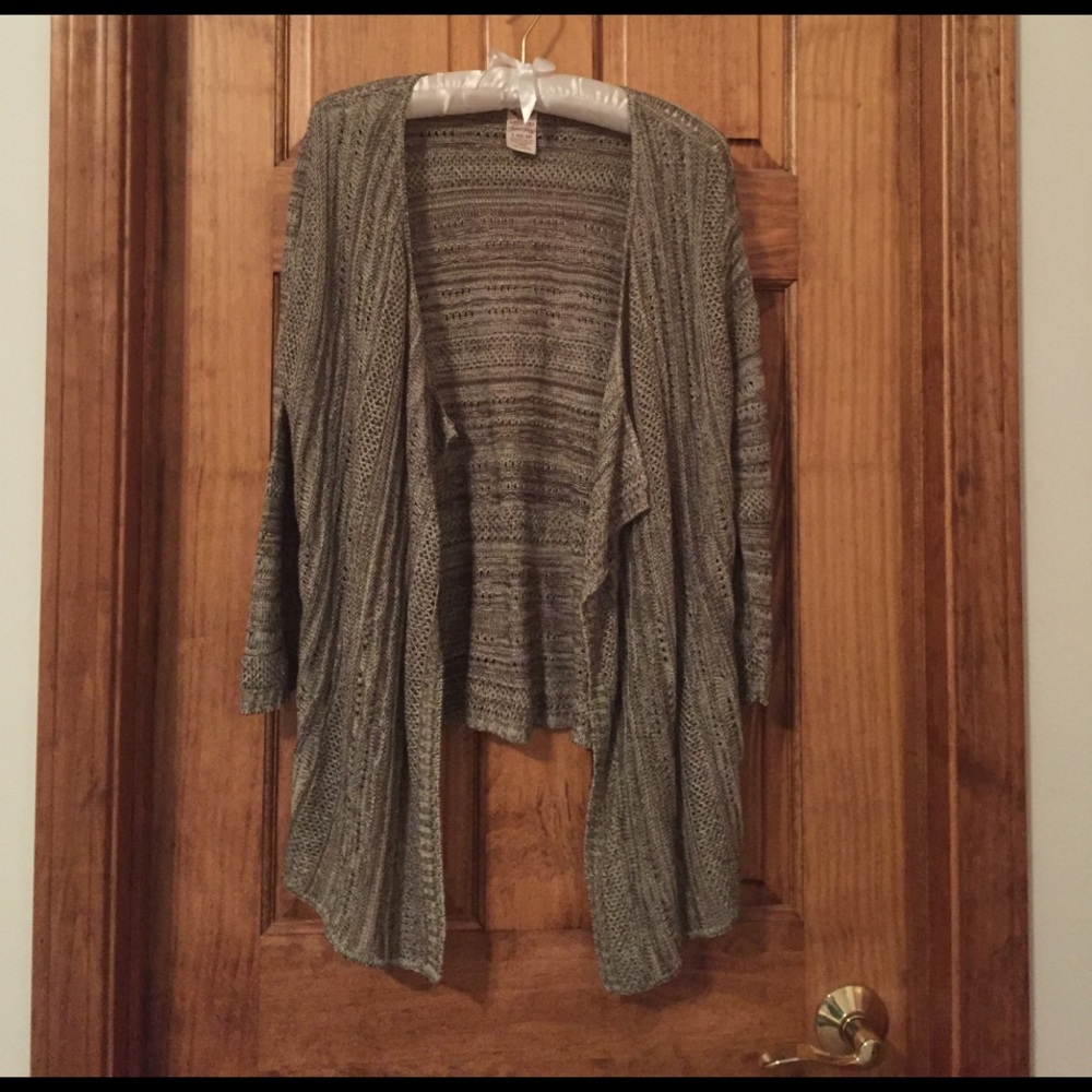 Brown cardigan