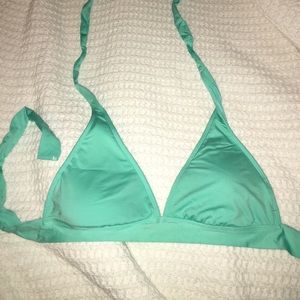 Teal bathing suit top