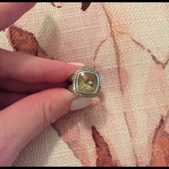 David Yurman Lemon Citrine Ring - Picture 2 of 4