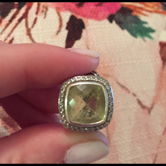 David Yurman Lemon Citrine Ring - Picture 4 of 4