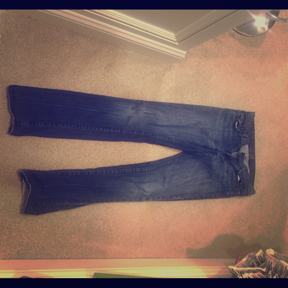 straight leg 7 jeans
