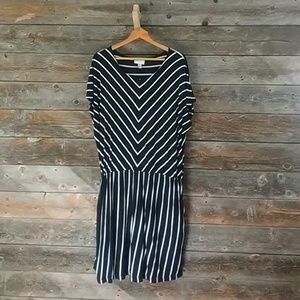 Black and white dress