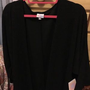LuLaRoe Black Lindsay Size Large