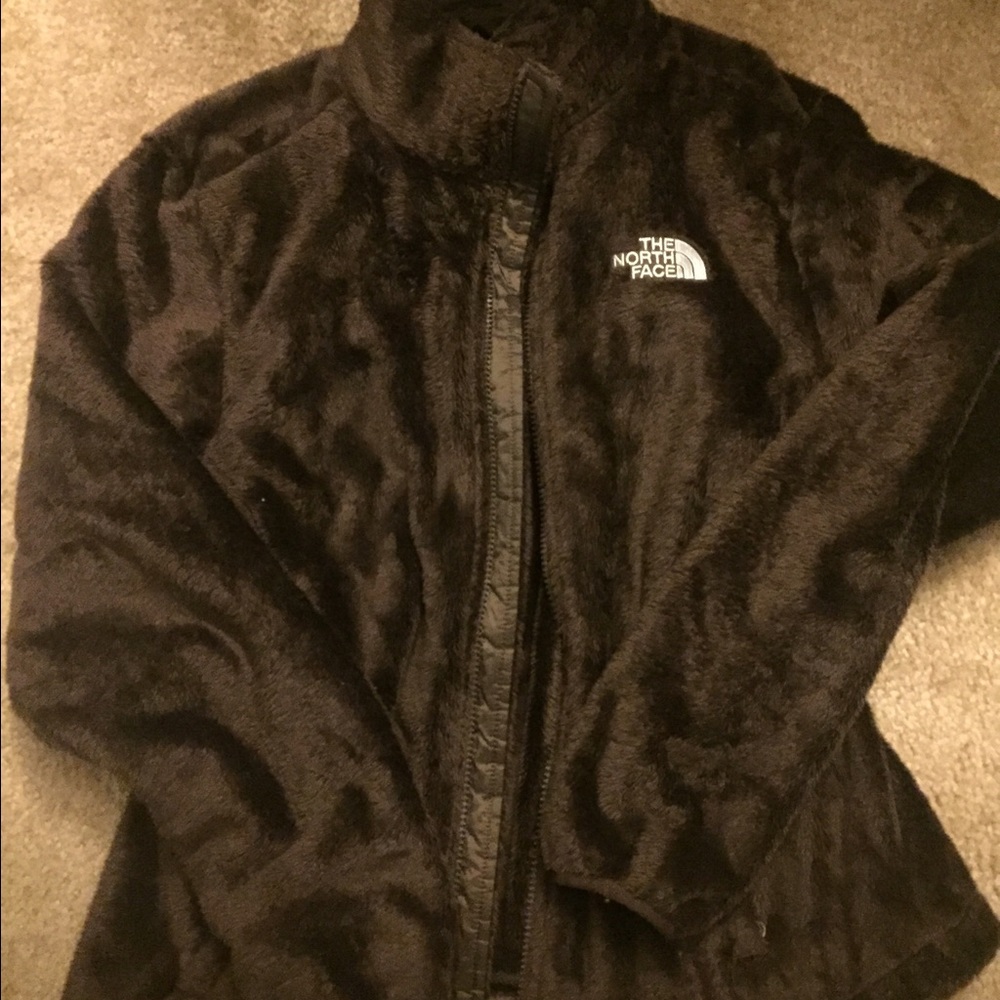 Brown north face jacket