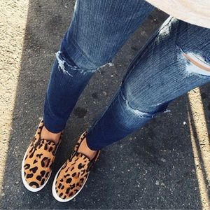 Steve Madden Cheetah Flat Sneaker