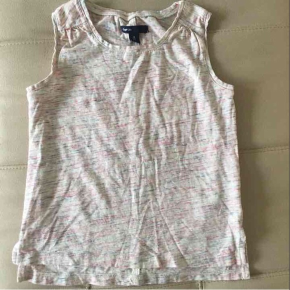 Gap M 8 Tank Top Pink Blue Shirt - Picture 1 of 4