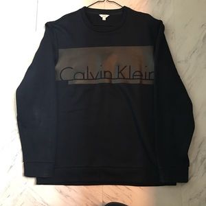 Calvin Klein navy blue pull over