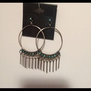 Sterling Silver and Turquoise Earrings
