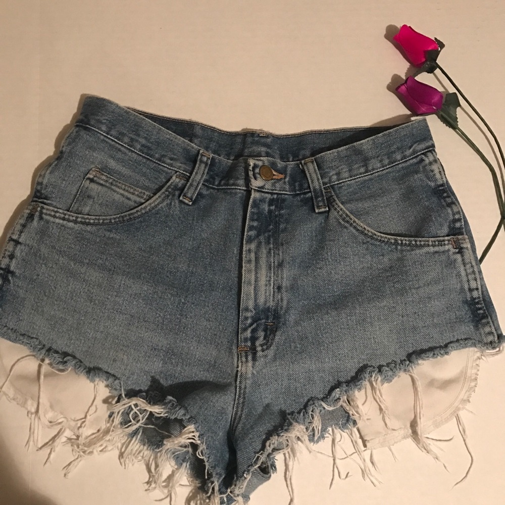 Professionally cut VINTAGE wrangler shorts