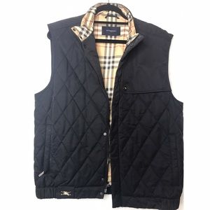 Authentic Burberry layering quilted vest