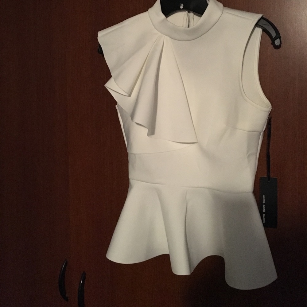Lulus top - Ivory  size small NWT