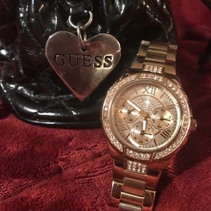 Guess gold watch