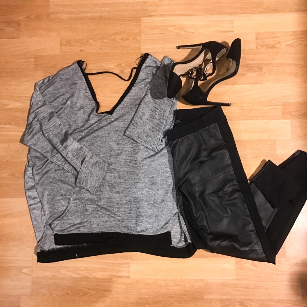 Faux Leather Leggings