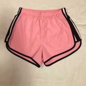 Pink Nike Running Shorts