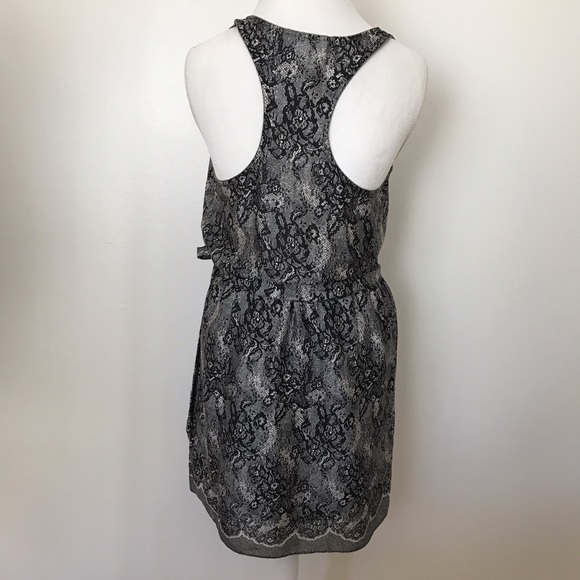 Collective Concepts Lace Pattern Racerback Dress - Picture 2 of 5