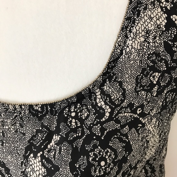 Collective Concepts Lace Pattern Racerback Dress - Picture 3 of 5