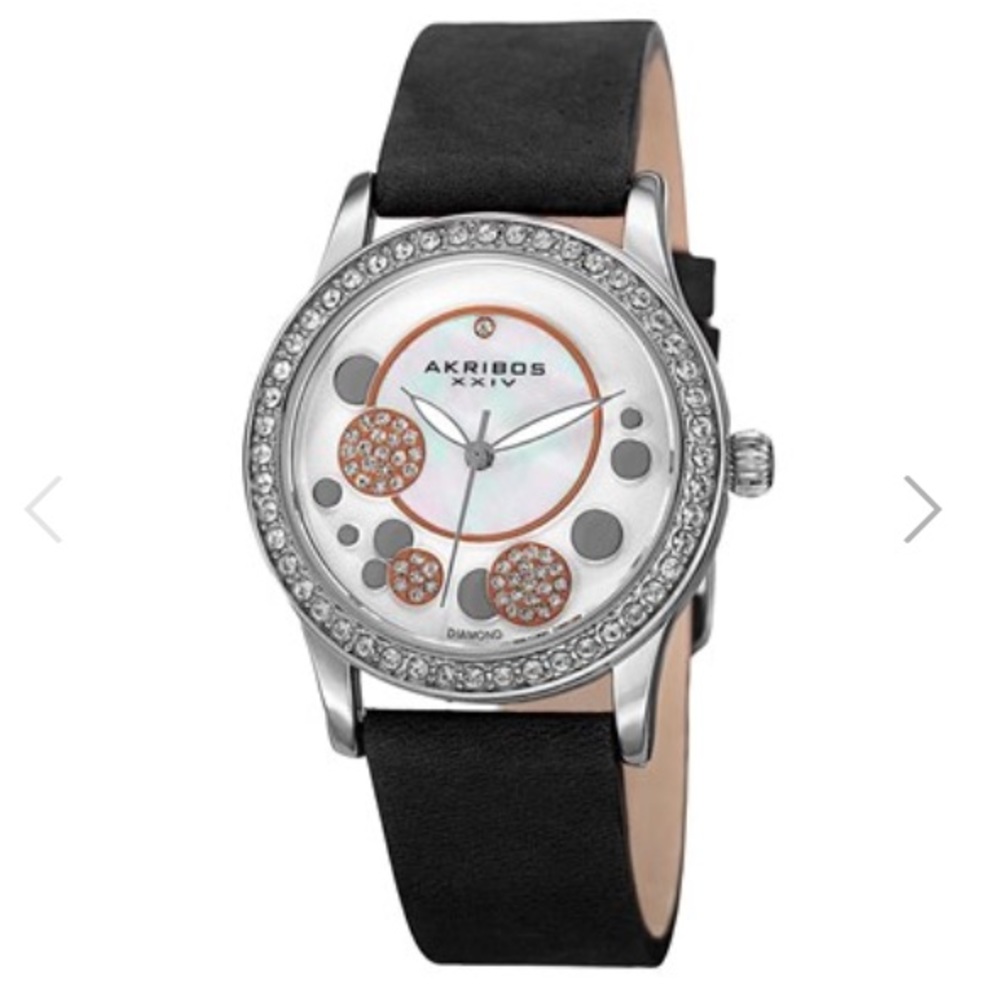 NEW Akribos Swarovski watch