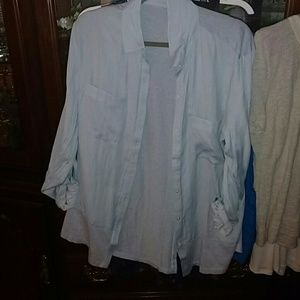 Loft boyfriend style top L