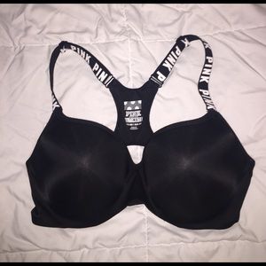 Pink VS Ultimate Push-Up Racerback Med (D-DD)