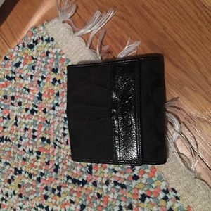Black coach wallet