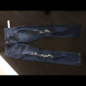 Ivan + Ryan Jeans - Ivan + Ryan 'Kim' Distressed Super Skinny Jean Ivan + Ryan Jeans - Ivan + Ryan 'Kim' Distressed Super Skinny Jean