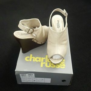 Charlotte Russe Lorane Wedge Heel