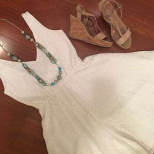 EUC White Sundress