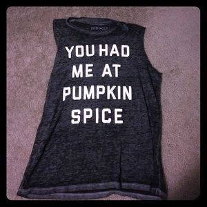 pumpkin spice tank 🎃☕️
