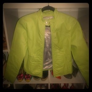 Stand out in this Wilsons leather motor jacket