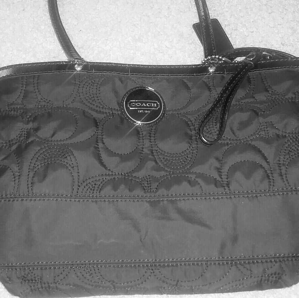 Authentic Coach Tote - image 1