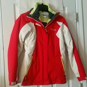 Columbia 3 piece ski coat size small