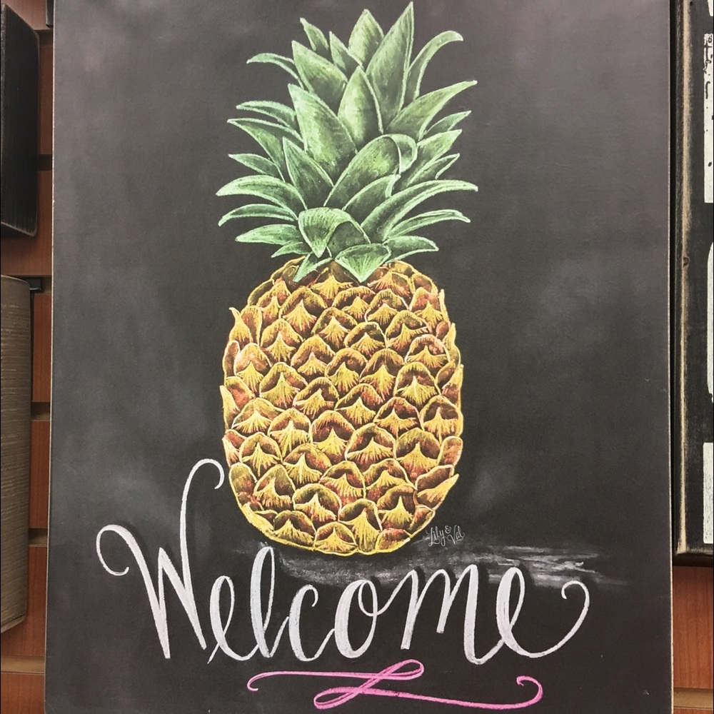 Welcome sign