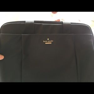 Kate Spade black lap top case.