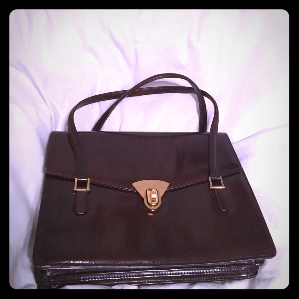 Vintage monogrammed bag