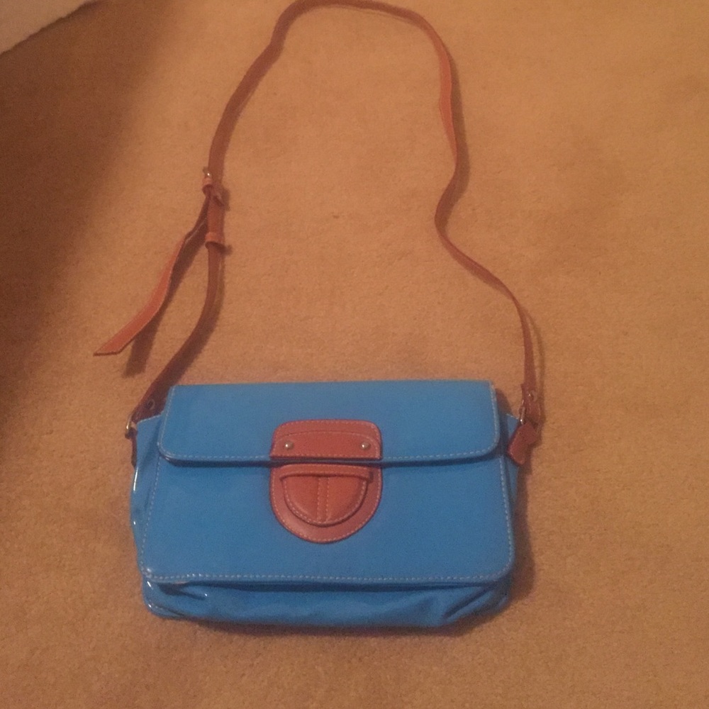 cute blue cross-body!