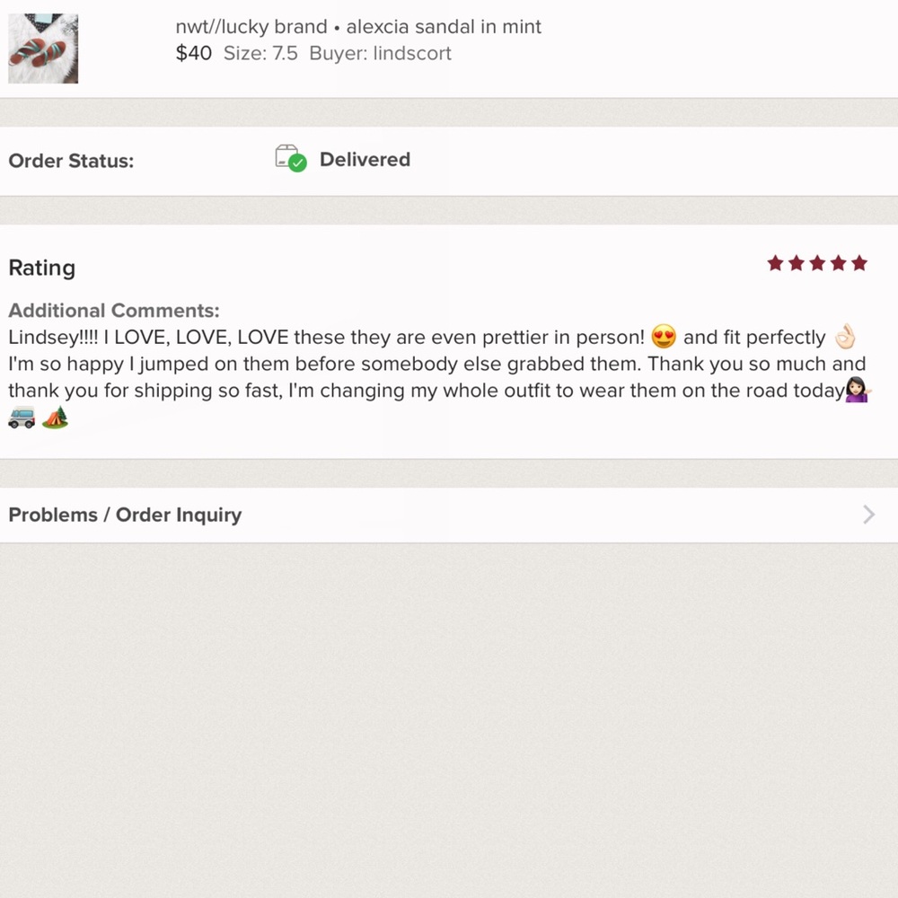 nwt//lucky brand • alexcia sandals in mint - Picture 8 of 8