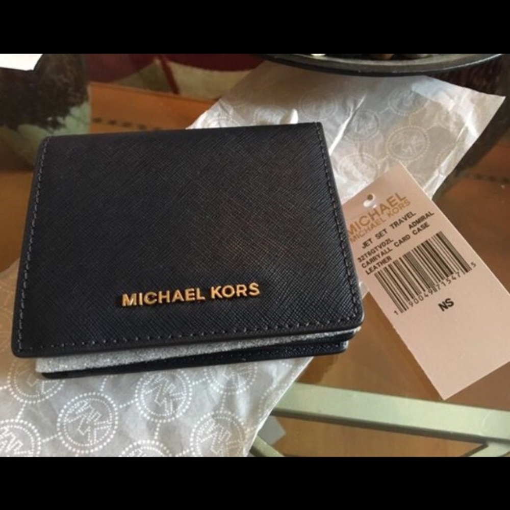 Dark blue Michael Kors wallet