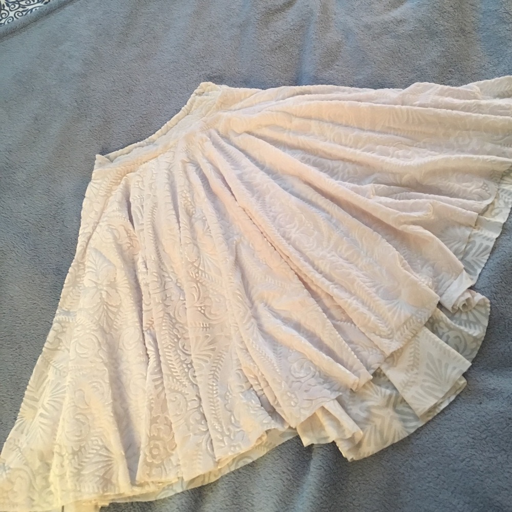 Blackmilk BV White Cheerleader Skirt XS