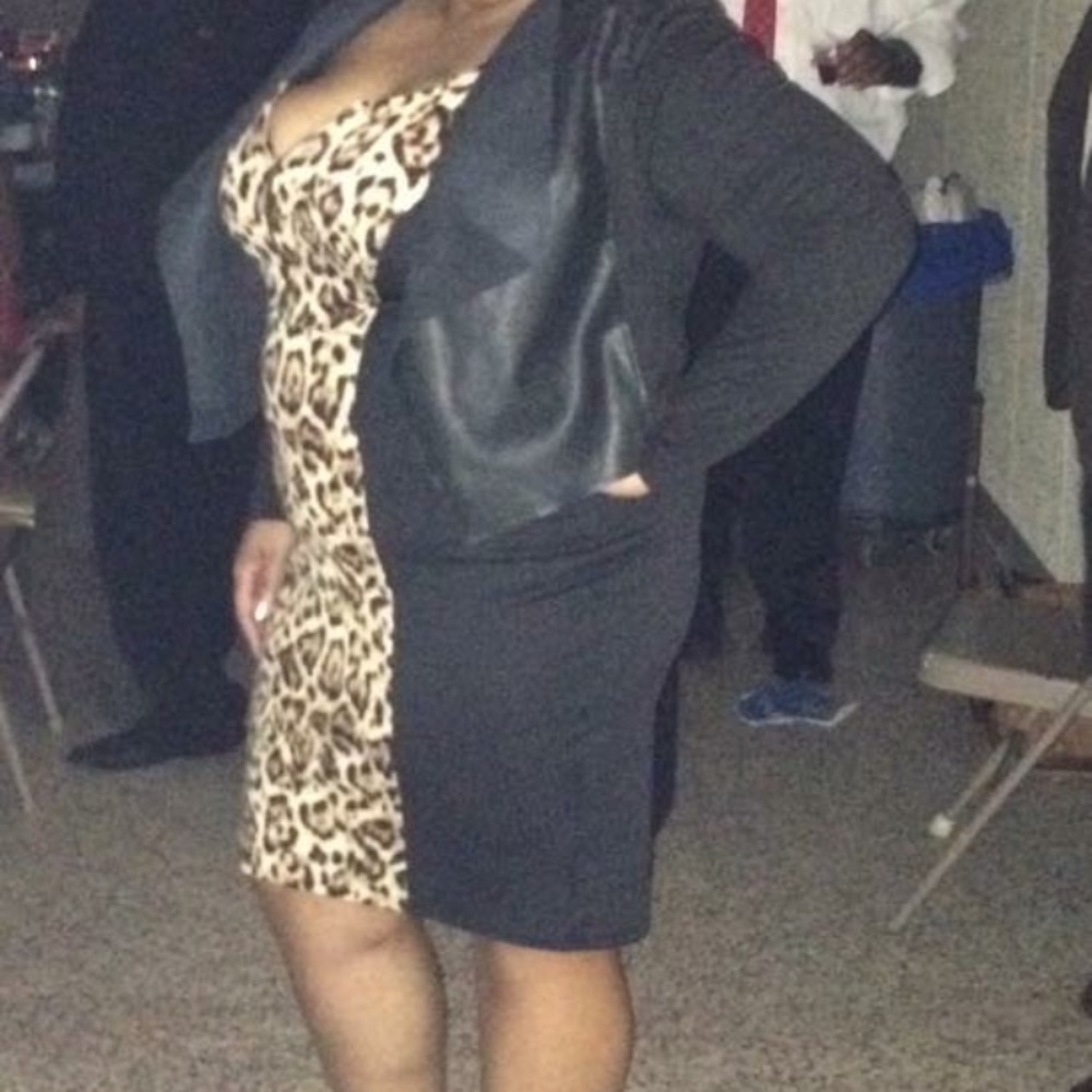 Leopard Print Dress