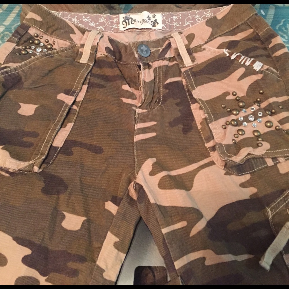 Camouflage Miss Me Jeans