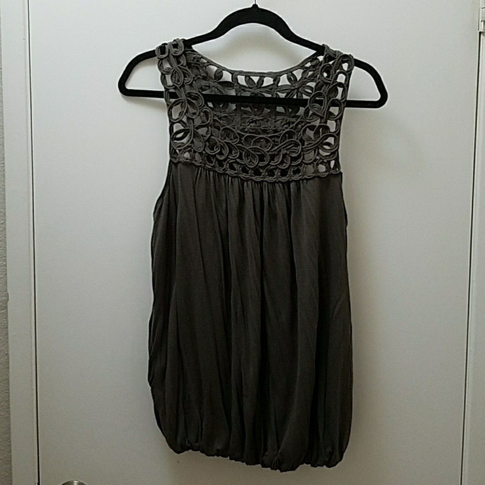 Taupe Tunic tank