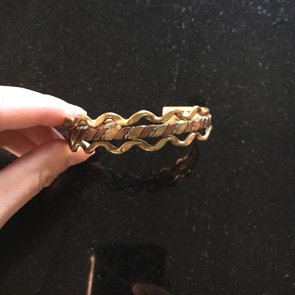 Gold and Bronze bracelet