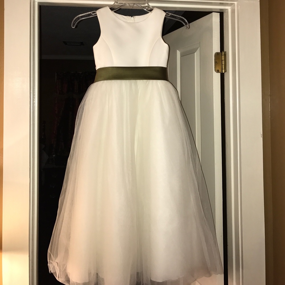 David Bridal flower girl dress