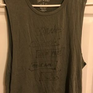 AEO soft and sexy graphic tee SIZE SMALL