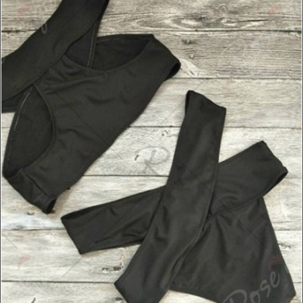 Bandage Cross Criss Cut Out Bikini Set