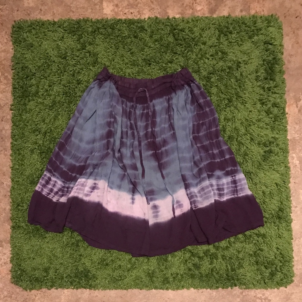 Tie-dye skirt