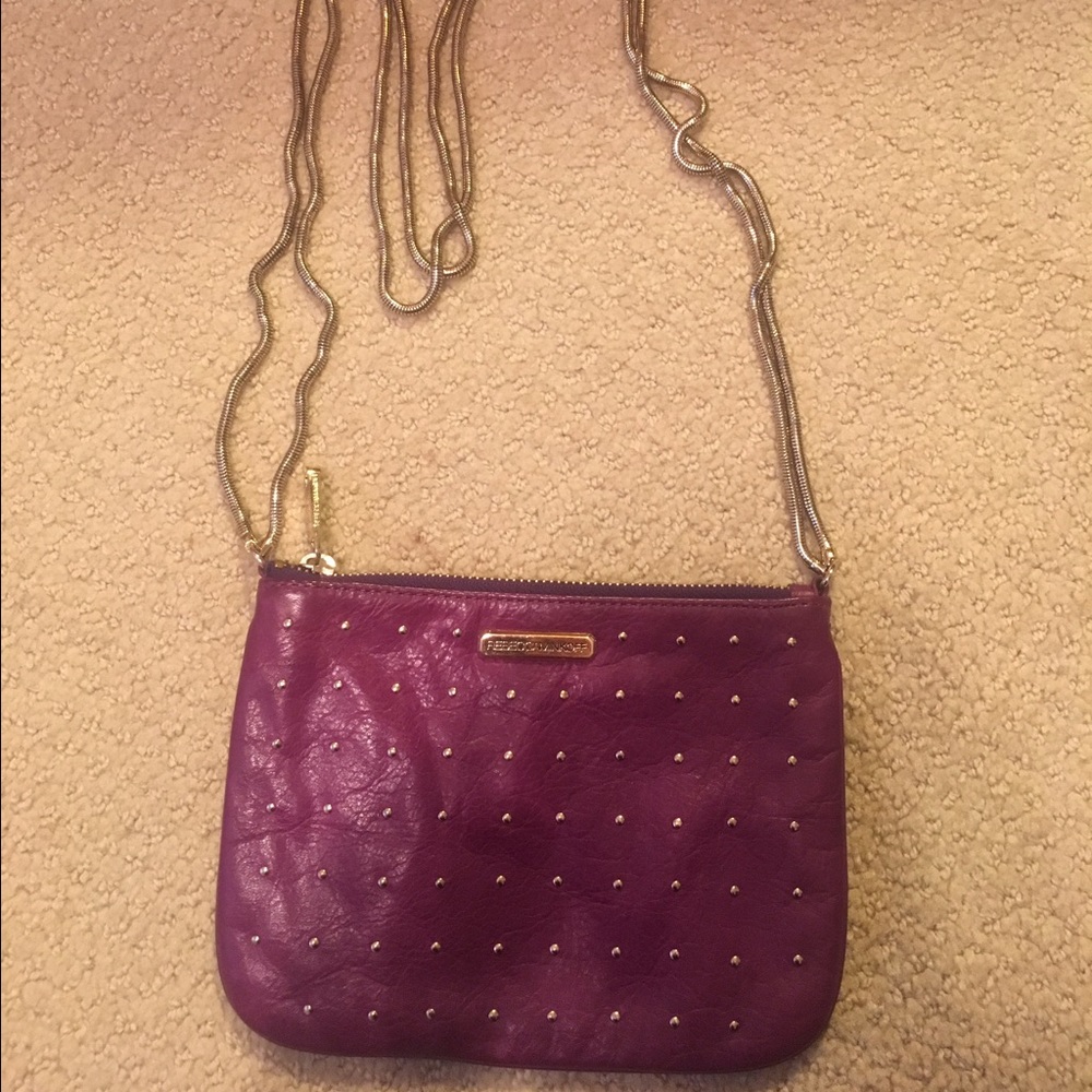 Rebecca Minkoff Purple over the shoulder bag